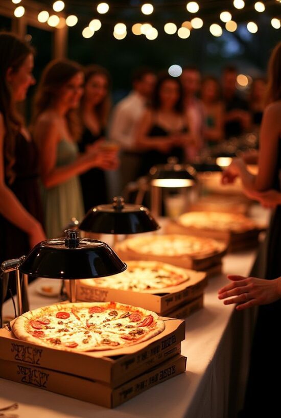 Weddings catering tray
