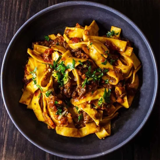 Ravioli in house tomato sauce